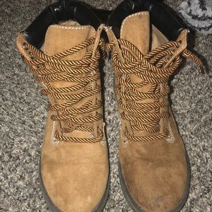 Brown boots